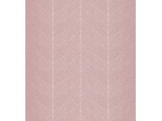 Růžová tapeta na zeď, cik cak vzor, Mika, ICH Wallcoverings Tapety Yara