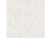 Béžová tapeta na zeď, palmová listy 6507-2, Batabasta, Mika, ICH Wallcoverings Tapety Yara