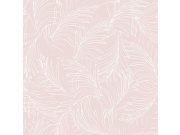 Růžová tapeta na zeď, palmová listy 6507-4, Batabasta, Mika, ICH Wallcoverings Tapety Yara
