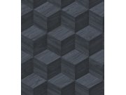 Tapety Yara - 3D tapeta na zeď, tmavě modrá, imitace dřeva, Renaissance, Design Id 3D tapeta na zeď, tmavě modrá, imitace dřeva, Renaissance, Design Id