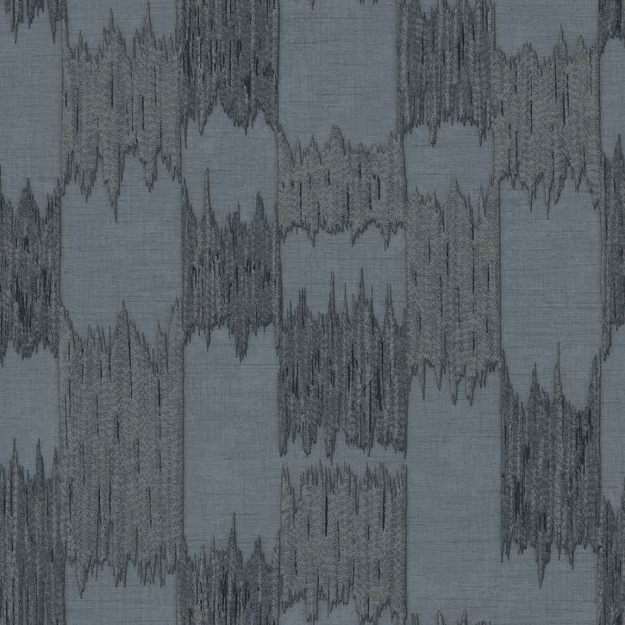 Tapety Yara - Abstraktní tapeta na zeď, šedo-modrá, modrá, Renaissance, Design Id Abstraktní tapeta na zeď, šedo-modrá, modrá, Renaissance, Design Id - Tapety Yara