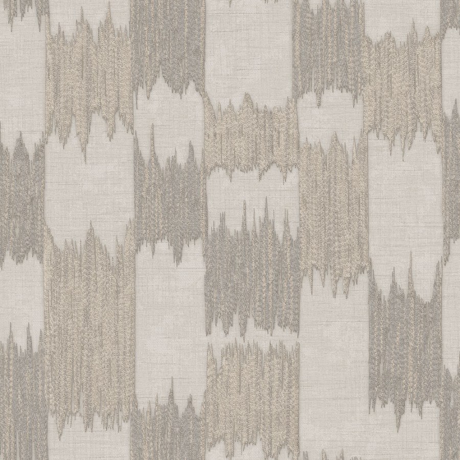 Abstraktní tapeta na zeď, šedo-béžová, šedá, pruhy, Renaissance, Design Id - Tapety Yara