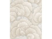 Tapety Yara - Tapeta na zeď, světle šedá, zlatá, listy Gingka, Renaissance, Design Id Tapeta na zeď, světle šedá, zlatá, listy Gingka, Renaissance, Design Id