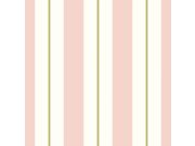Tapety Yara - Tapeta s pruhy, růžová, zelená, Color Pop, Esta Home Tapeta s pruhy, růžová, zelená, Color Pop, Esta Home