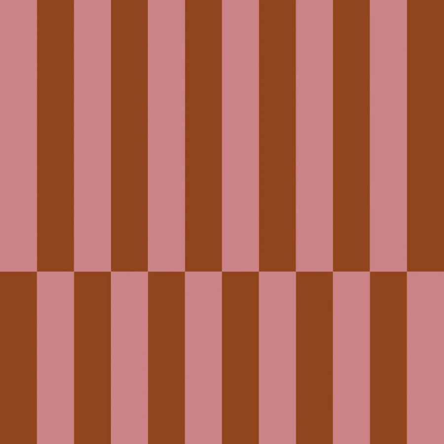 Tapeta s pruhy, červeno-hnědá, růžová, Color Pop, Esta Home - Tapety Yara