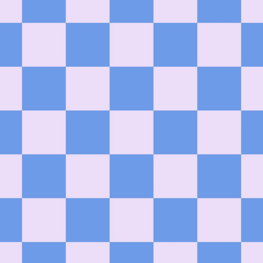 Tapeta se šachovnicovým vzorem, modrá, růžová, Color Pop, Esta Home