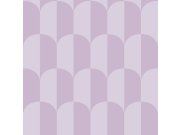Tapeta s ArtDeco vzorem, fialová, Color Pop, Esta Home