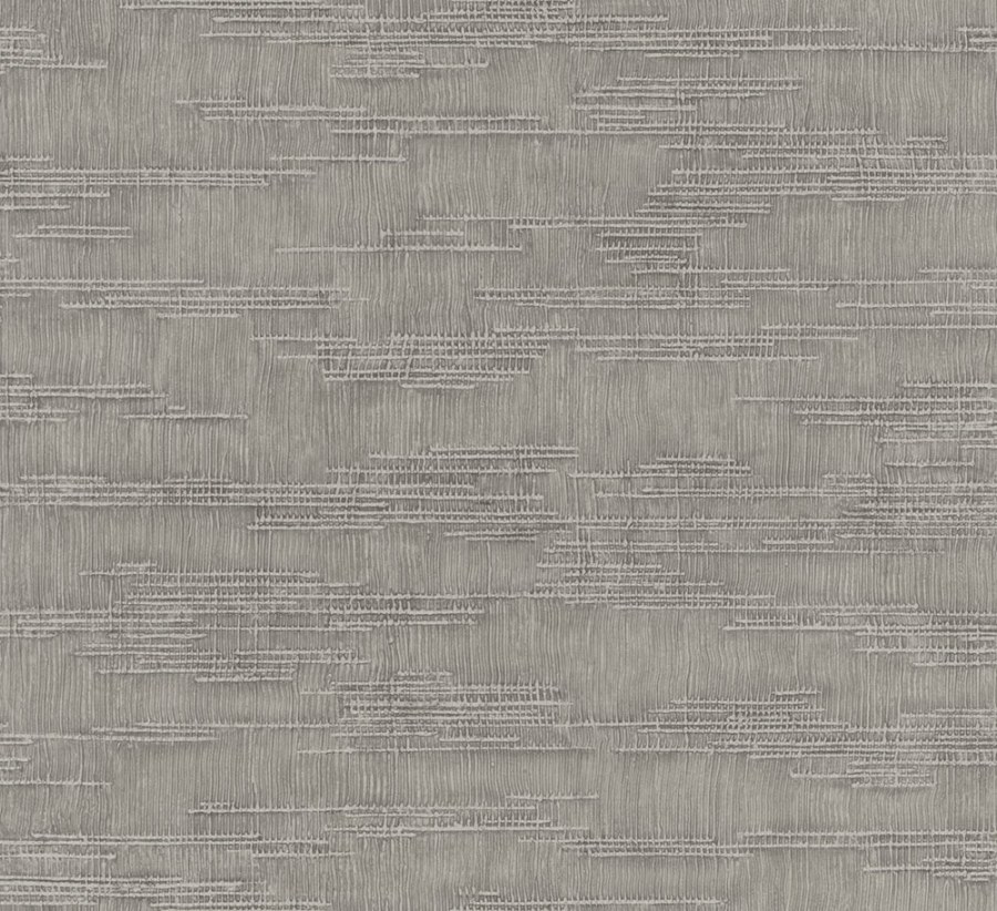 Tapeta imitující látkovou strukturu, hnědo-šedá (Taupe), Craft, Marburg