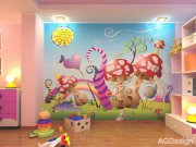 Fototapeta AG Mochomůrky FTNXXL-0410 | 360x270 cm Fototapety