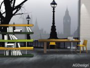 Fototapeta AG Magic London FTNXXL-0307 | 360x270 cm Fototapety