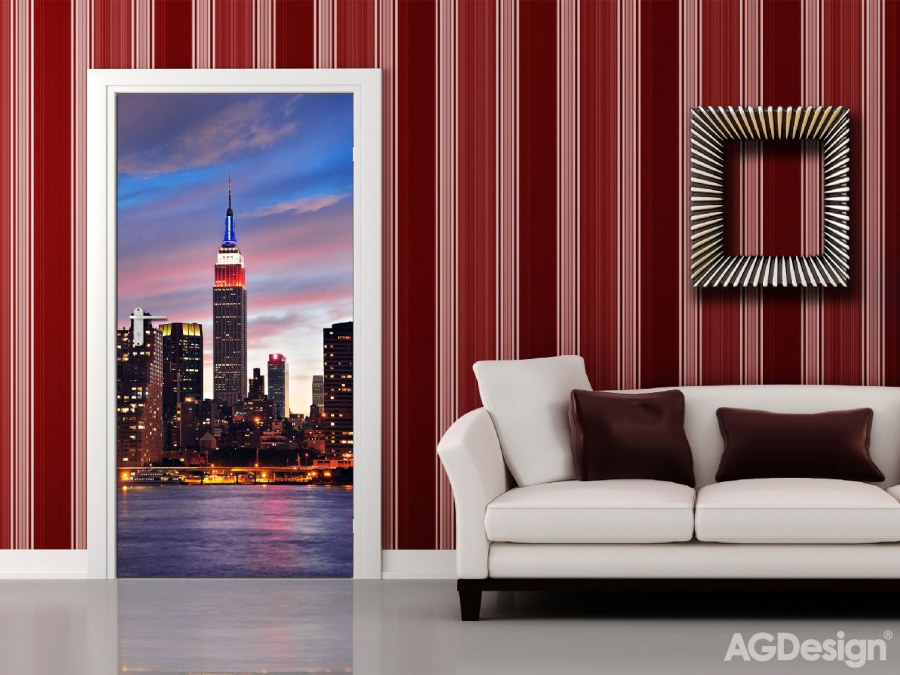 Fototapeta N.Y. Sunset FTNV-2887 | 90x202 cm Fototapeta N.Y. Sunset FTNV-2887 | 90x202 cm