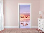 Fototapeta Plameňáci FTNV-2913 | 90x202 cm Fototapety