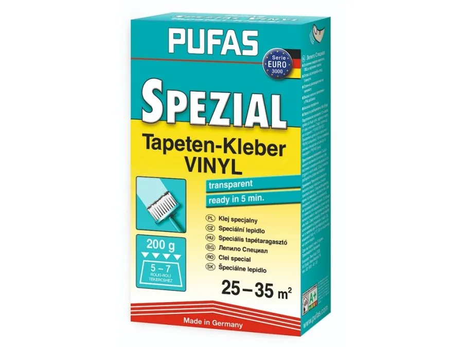 Lepidla, Penetrace, Tmely, Odstraňovače - Lepidlo Pufas na lepení vinylových tapet Lepidlo Pufas na lepení vinylových tapet - Lepidla, Penetrace, Tmely, Odstraňovače
