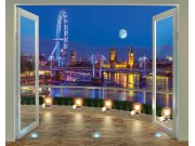 3D Fototapeta Walltastic Londýn 43596 | 305x244 cm Fototapety skladem